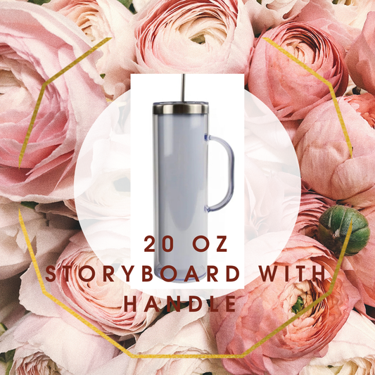20 OZ Storyboard Stainless Steel With Handle