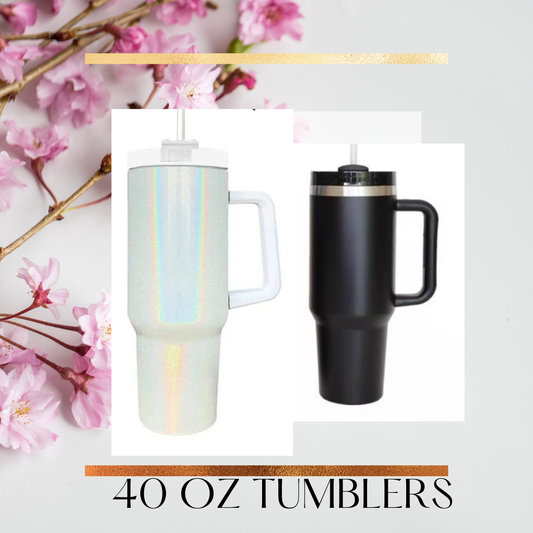 Big Boy 40 Oz Stainless Steel Tumblers