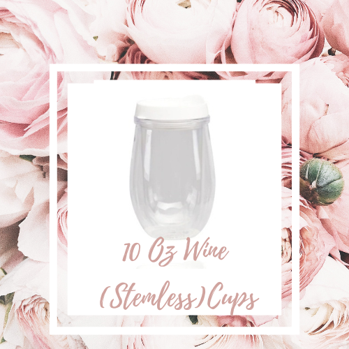 10 Oz Wine Cup ( Dry Snow Globe Only)