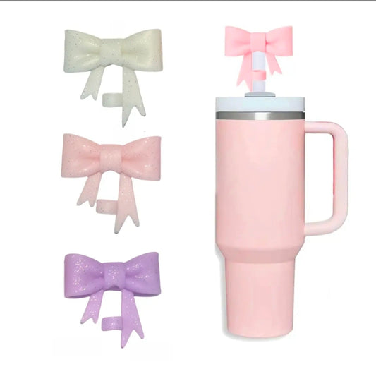 Straw Topper Bow